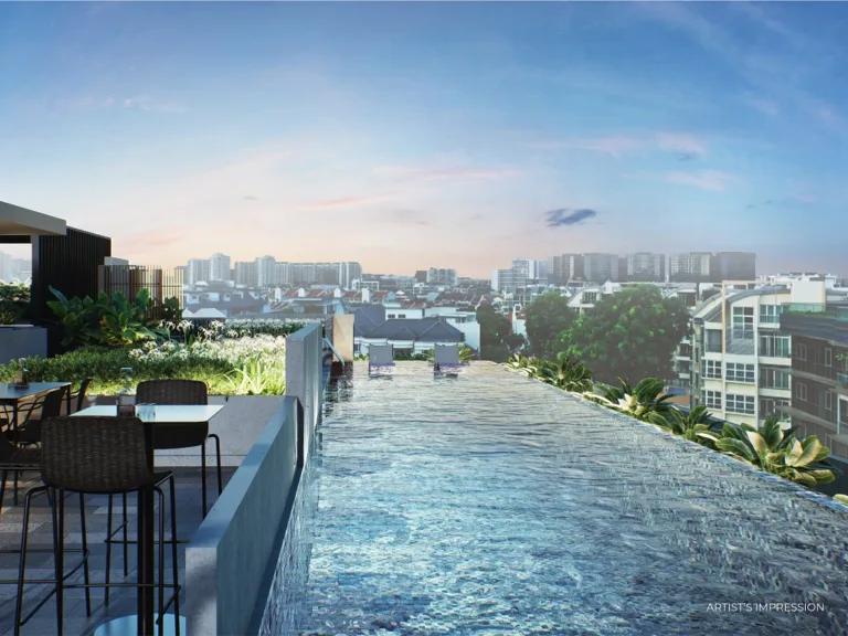 koon seng house Pool View